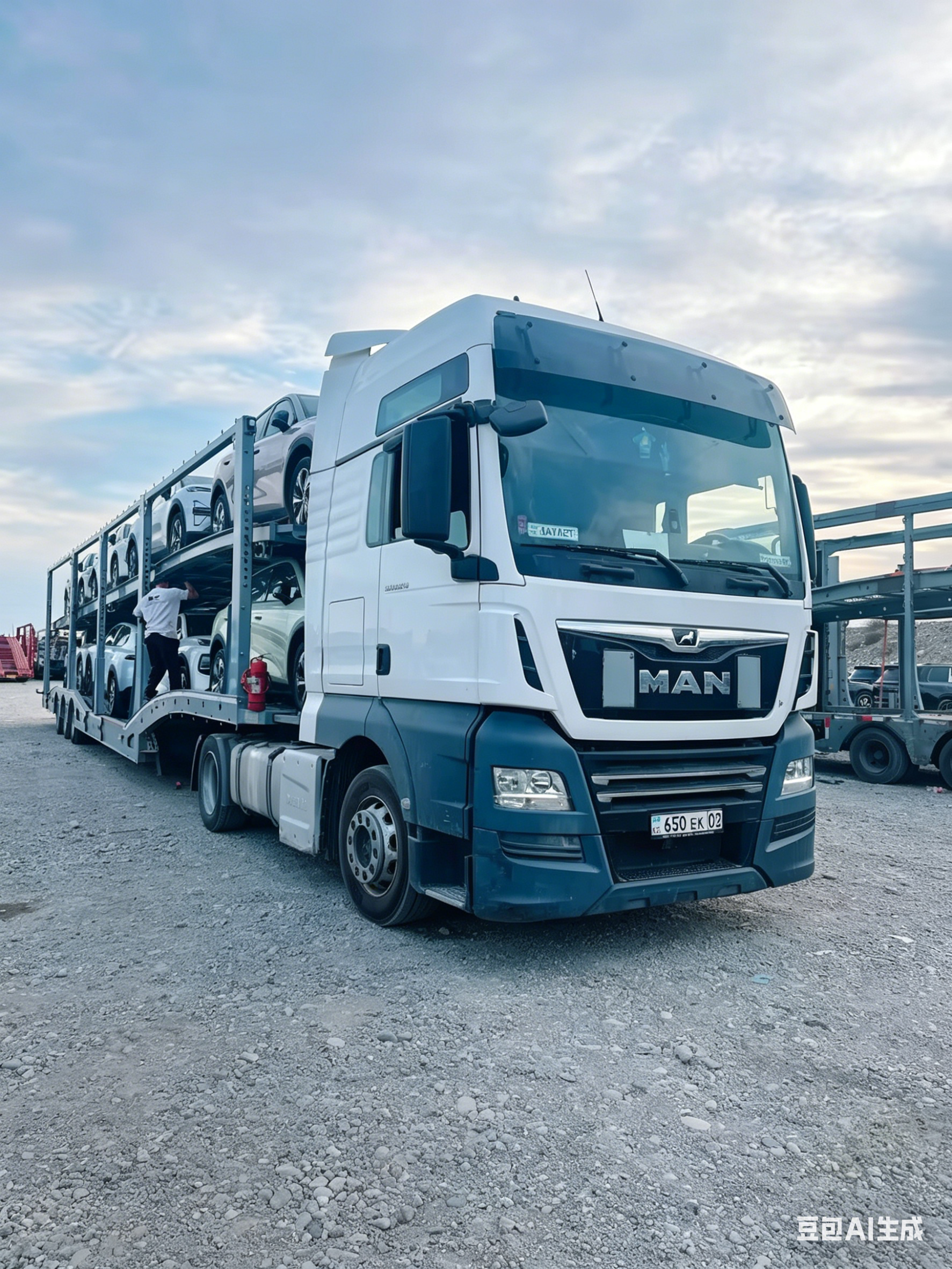 Eight-in-one consolidated delivery. AUTOCANGO’s land freight carpool fleet departs from Khorgos and delivers goods to Tbilisi steadily and efficiently! 3