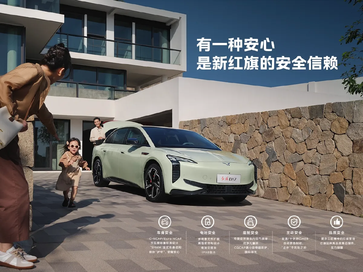 HongQi EH7,autocango,china used car exporter,china ev exporter,chinese used car exporter,chinese used ev exporter