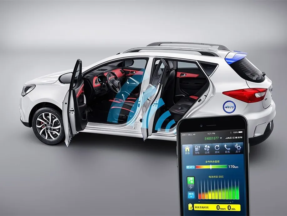 2020 JAC iEV7S BEV 49.5KWH,autocango,china used car exporter,china ev exporter,chinese used car exporter,chinese used ev exporter