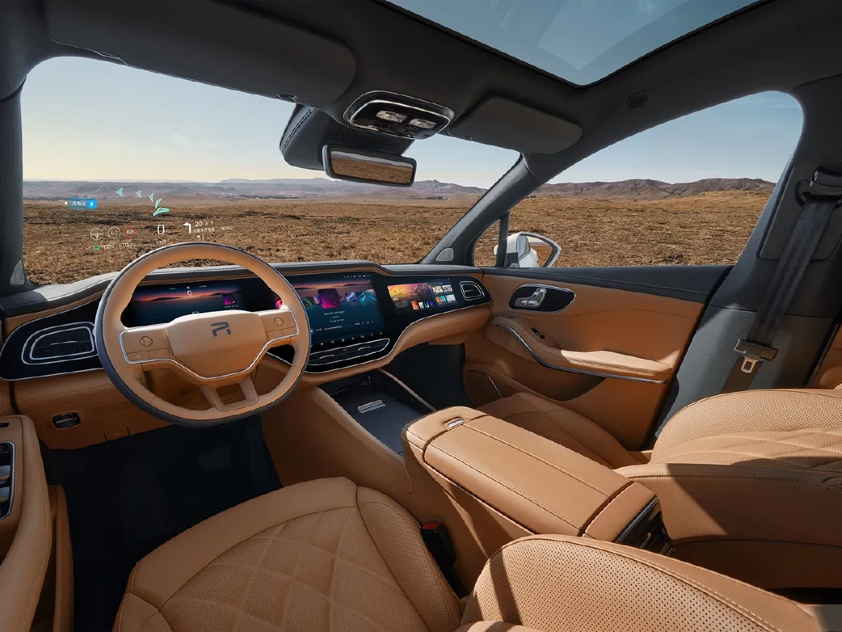 2024 Rising Auto R7 BEV 77KWH,autocango,china used car exporter,china ev exporter,chinese used car exporter,chinese used ev exporter