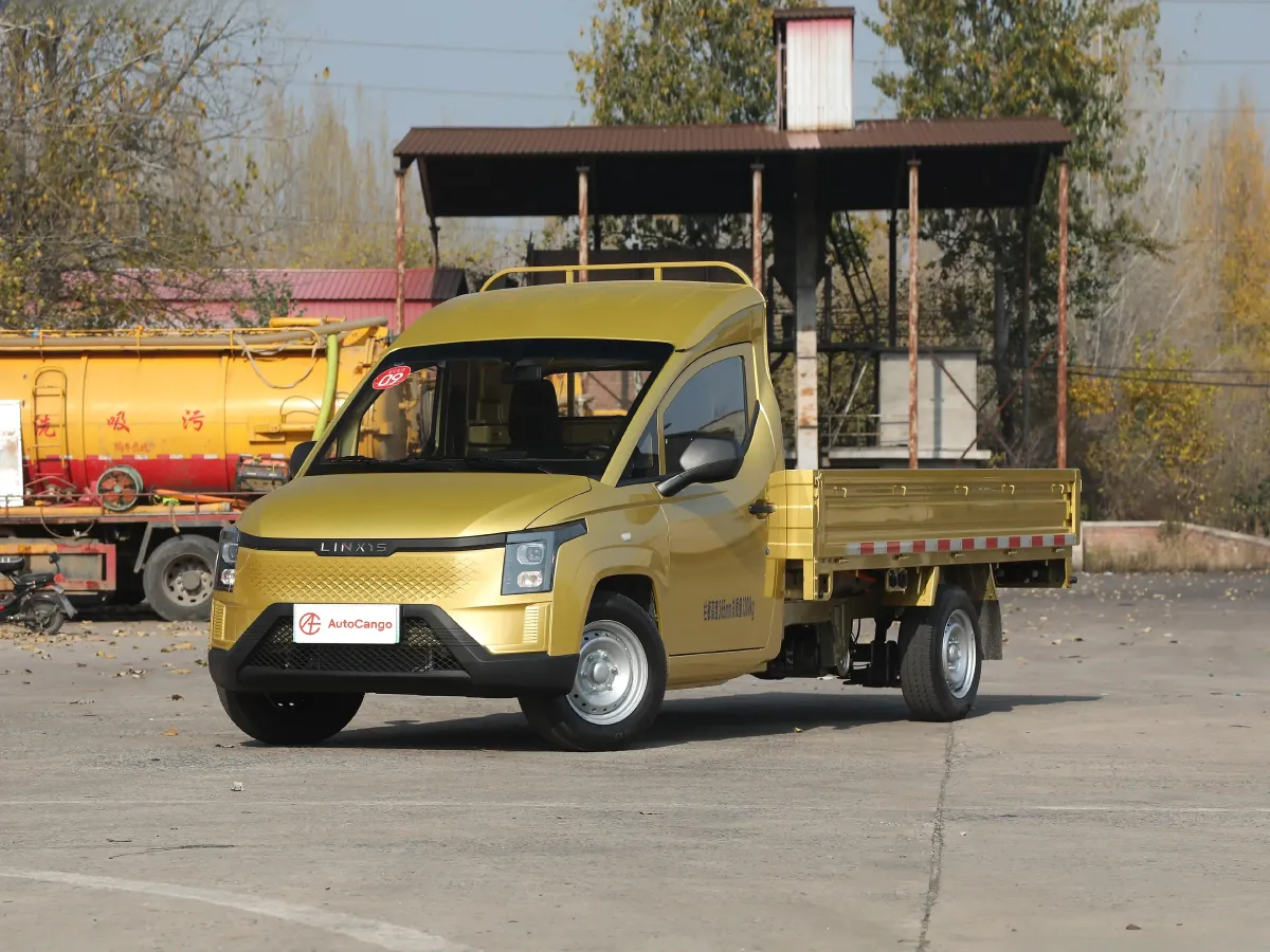Linxys Golden Mini Truck,autocango,china used car exporter,china ev exporter,chinese used car exporter,chinese used ev exporter