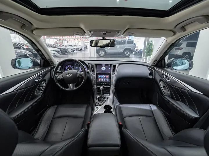 2014 Infiniti Q50 3.7L 351HP V6 7AT,autocango,china used car exporter,china ev exporter,chinese used car exporter,chinese used ev exporter