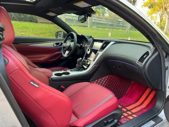 2019 Infiniti Q60 2.0T 211HP L4 7AT,autocango,china used car exporter,china ev exporter,chinese used car exporter,chinese used ev exporter