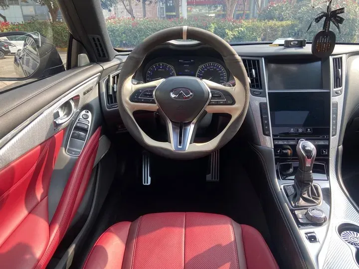 2019 Infiniti Q60 2.0T 211HP L4 7AT,autocango,china used car exporter,china ev exporter,chinese used car exporter,chinese used ev exporter