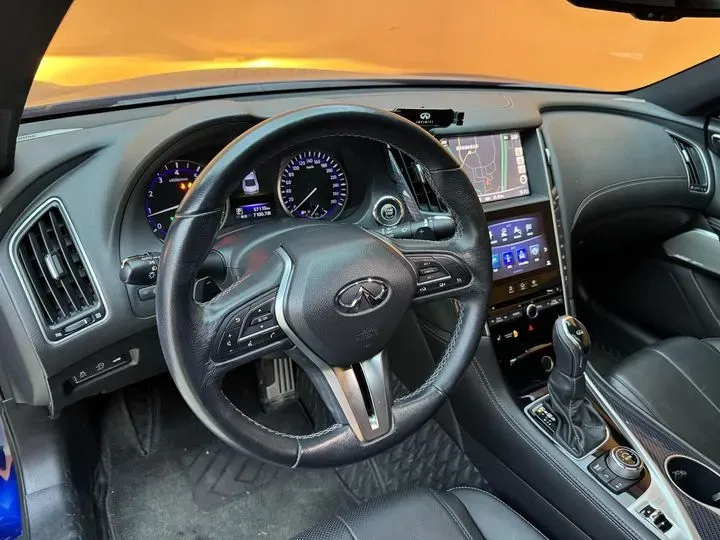 2019 Infiniti Q60 2.0T 211HP L4 7AT,autocango,china used car exporter,china ev exporter,chinese used car exporter,chinese used ev exporter