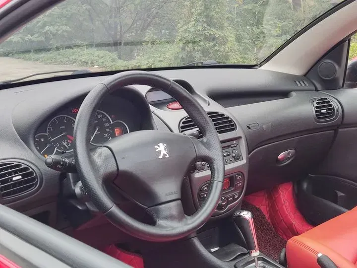 2007 Peugeot 206 1.6L 109HP L4 4AT,autocango,china used car exporter,china ev exporter,chinese used car exporter,chinese used ev exporter