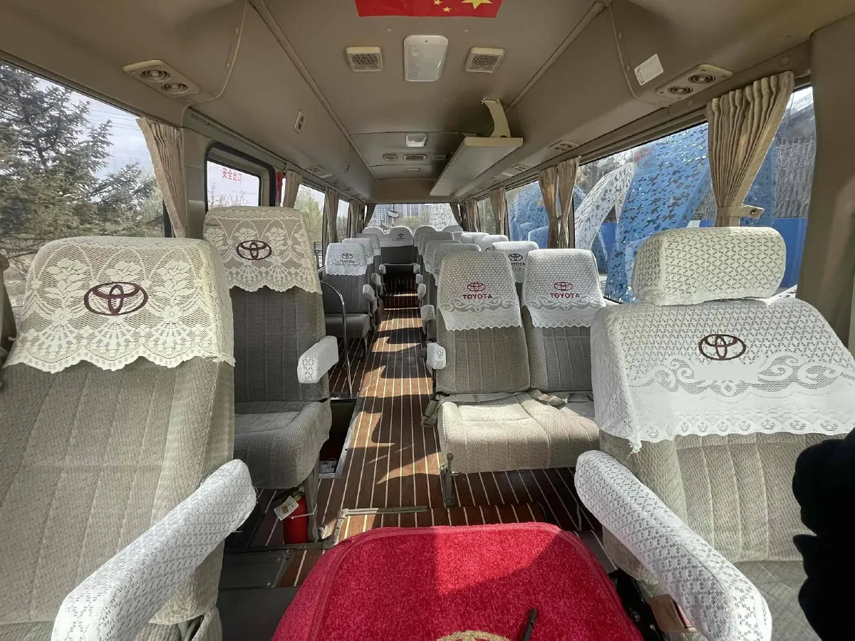 2007 Toyota Coaster 2.7L 147HP L4 5MT,autocango,china used car exporter,china ev exporter,chinese used car exporter,chinese used ev exporter