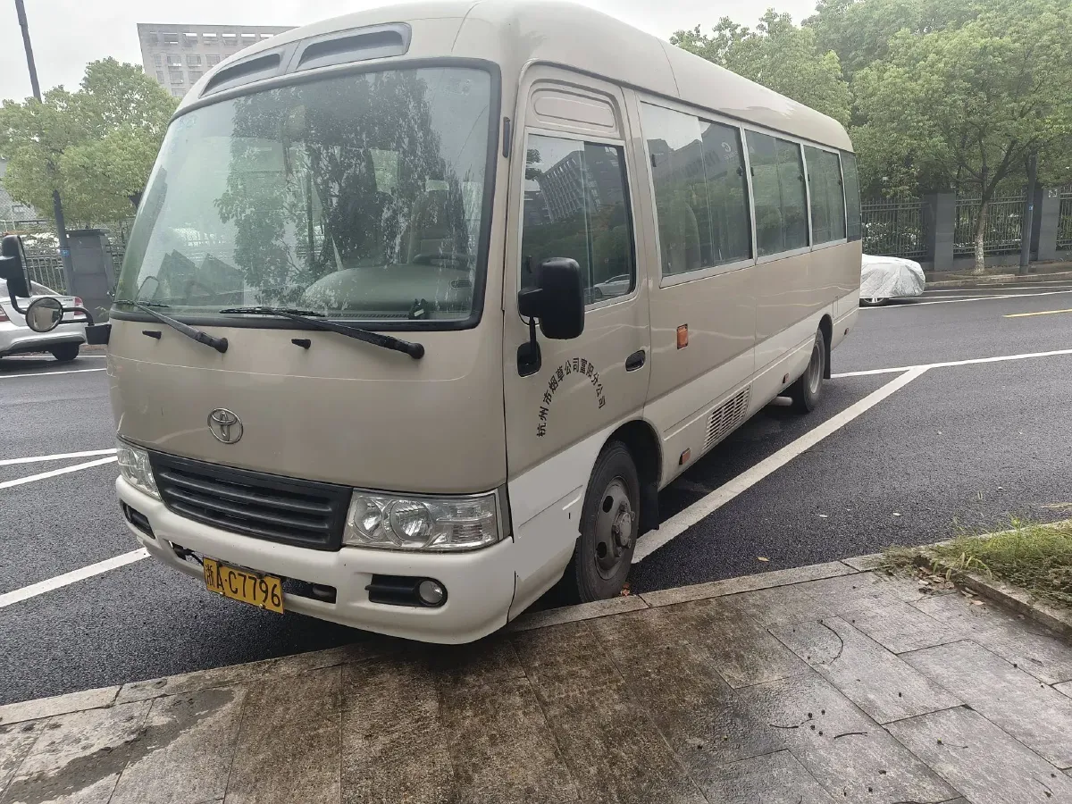 2007 Toyota Coaster 2.7L 147HP L4 5MT,autocango,china used car exporter,china ev exporter,chinese used car exporter,chinese used ev exporter
