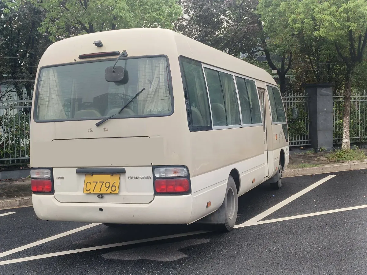 2007 Toyota Coaster 2.7L 147HP L4 5MT,autocango,china used car exporter,china ev exporter,chinese used car exporter,chinese used ev exporter