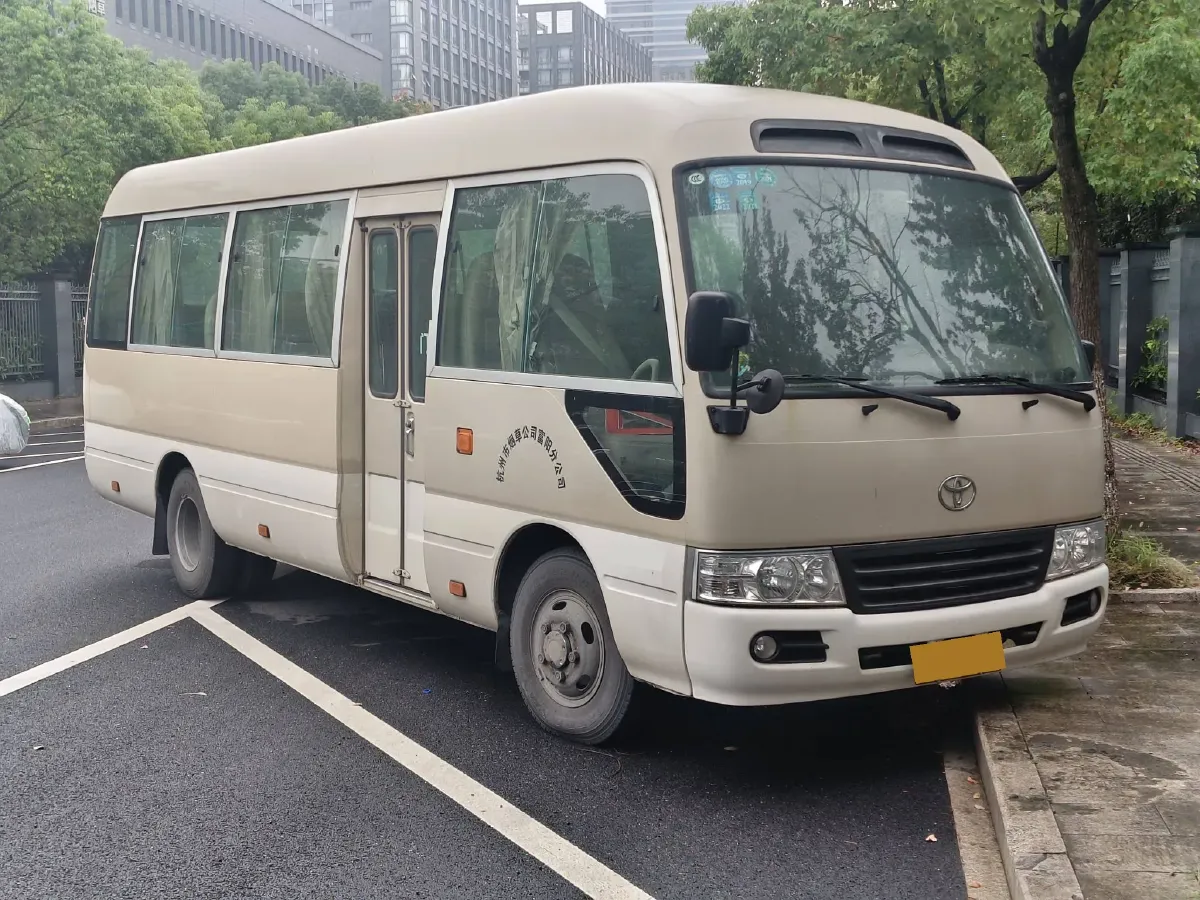 2007 Toyota Coaster 2.7L 147HP L4 5MT,autocango,china used car exporter,china ev exporter,chinese used car exporter,chinese used ev exporter