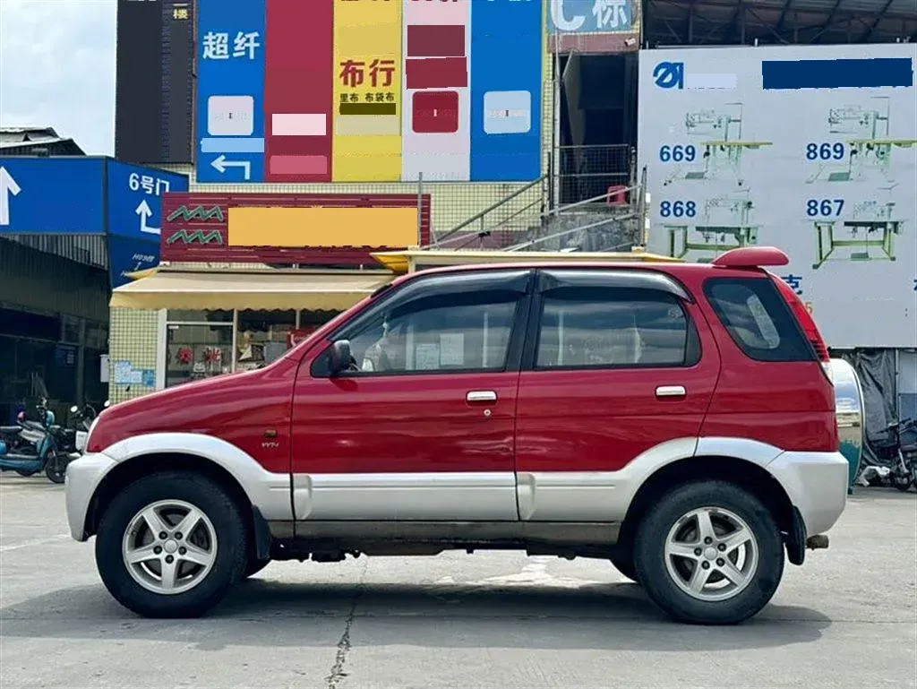 2004 Toyota Terios 1.3L 86HP L4 4AT,autocango,china used car exporter,china ev exporter,chinese used car exporter,chinese used ev exporter