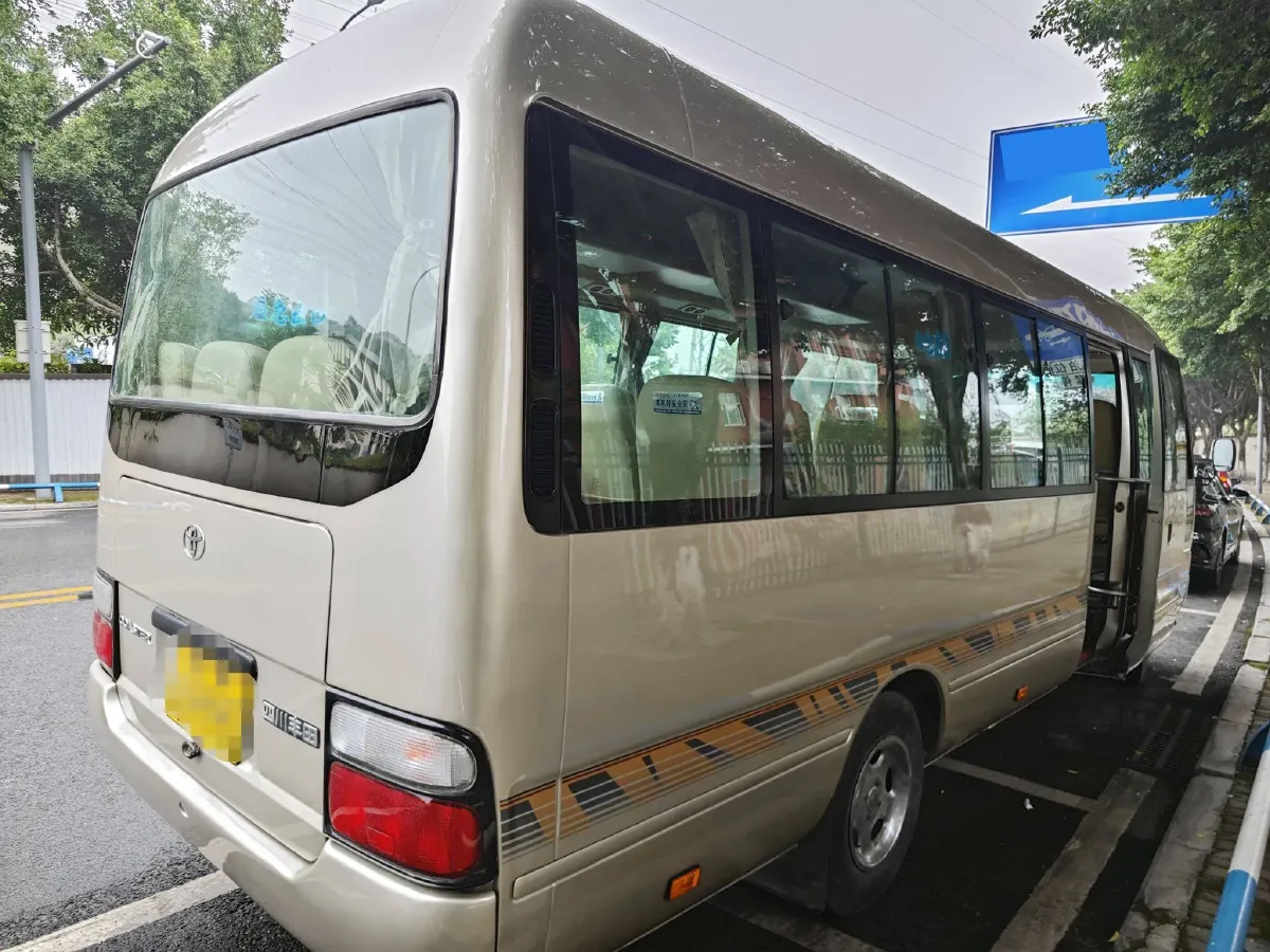 2007 Toyota Coaster 2.7L 147HP L4 5MT,autocango,china used car exporter,china ev exporter,chinese used car exporter,chinese used ev exporter