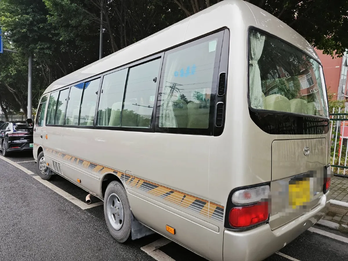2007 Toyota Coaster 2.7L 147HP L4 5MT,autocango,china used car exporter,china ev exporter,chinese used car exporter,chinese used ev exporter