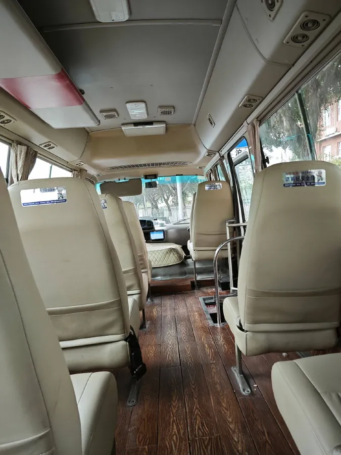 2007 Toyota Coaster 2.7L 147HP L4 5MT,autocango,china used car exporter,china ev exporter,chinese used car exporter,chinese used ev exporter