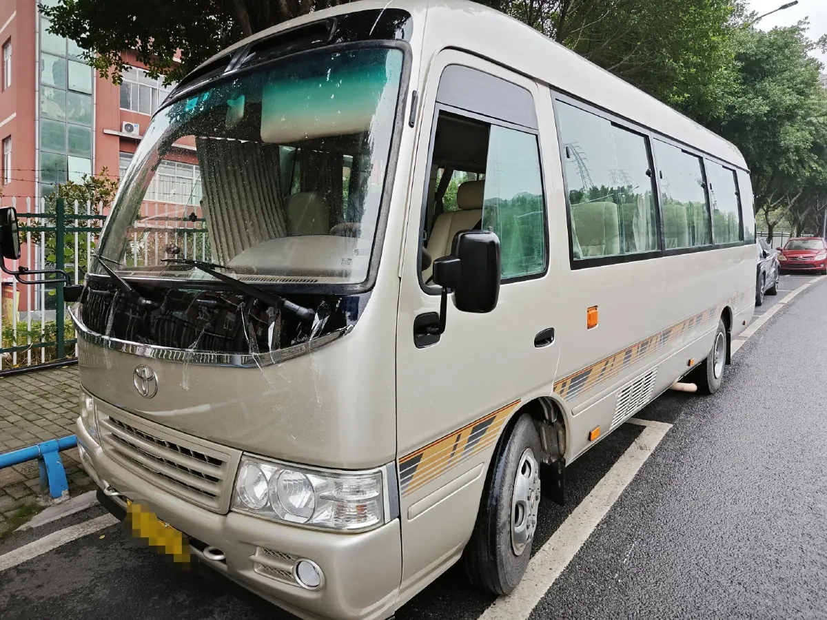 2007 Toyota Coaster 2.7L 147HP L4 5MT,autocango,china used car exporter,china ev exporter,chinese used car exporter,chinese used ev exporter