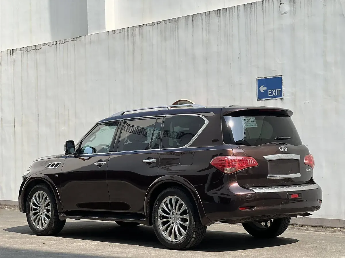 2016 Infiniti QX80 5.6L 398HP V8 7AT,autocango,china used car exporter,china ev exporter,chinese used car exporter,chinese used ev exporter