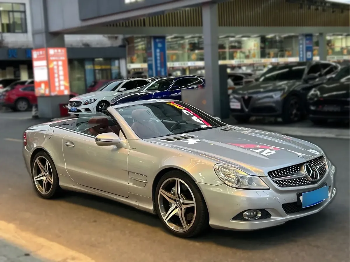 2011 Mercedes-Benz SL Class 3.5L 316HP V6 7AT,autocango,china used car exporter,china ev exporter,chinese used car exporter,chinese used ev exporter
