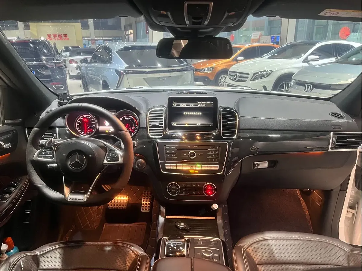 2016 Mercedes-Benz GLS AMG 5.5T 585HP V8 7AT,autocango,china used car exporter,china ev exporter,chinese used car exporter,chinese used ev exporter