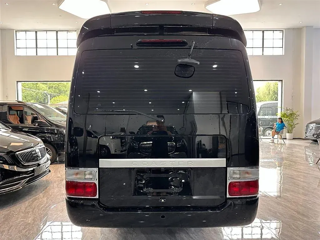 2015 Toyota Coaster 4.0L 232HP V6 5MT,autocango,china used car exporter,china ev exporter,chinese used car exporter,chinese used ev exporter