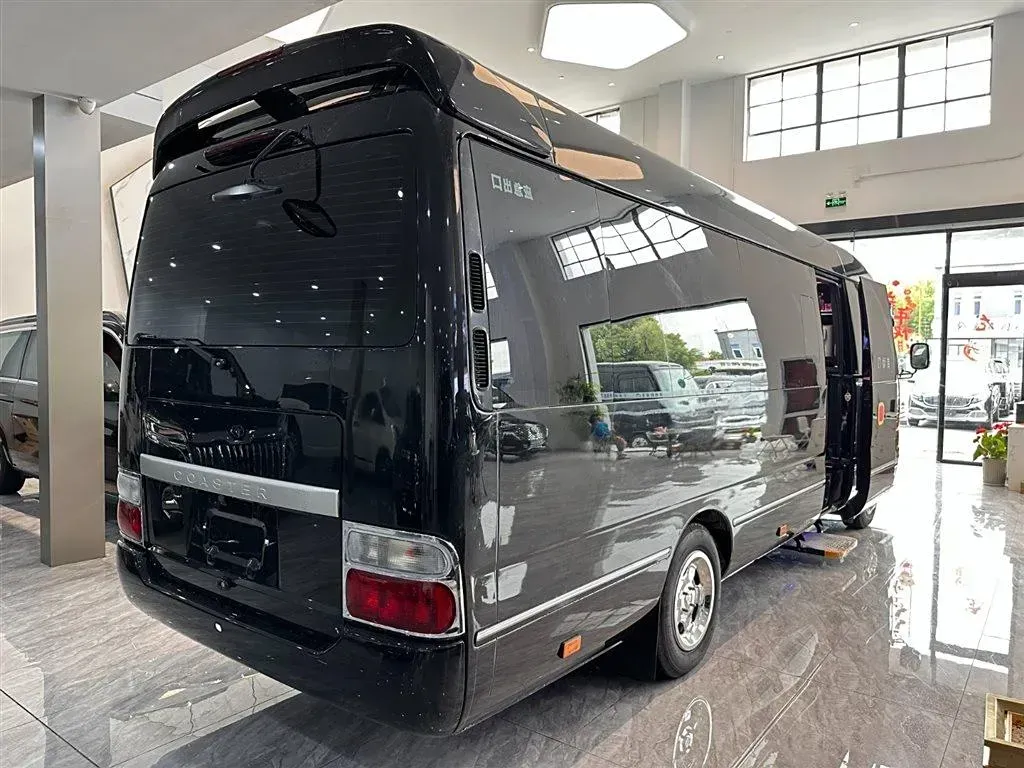 2015 Toyota Coaster 4.0L 232HP V6 5MT,autocango,china used car exporter,china ev exporter,chinese used car exporter,chinese used ev exporter