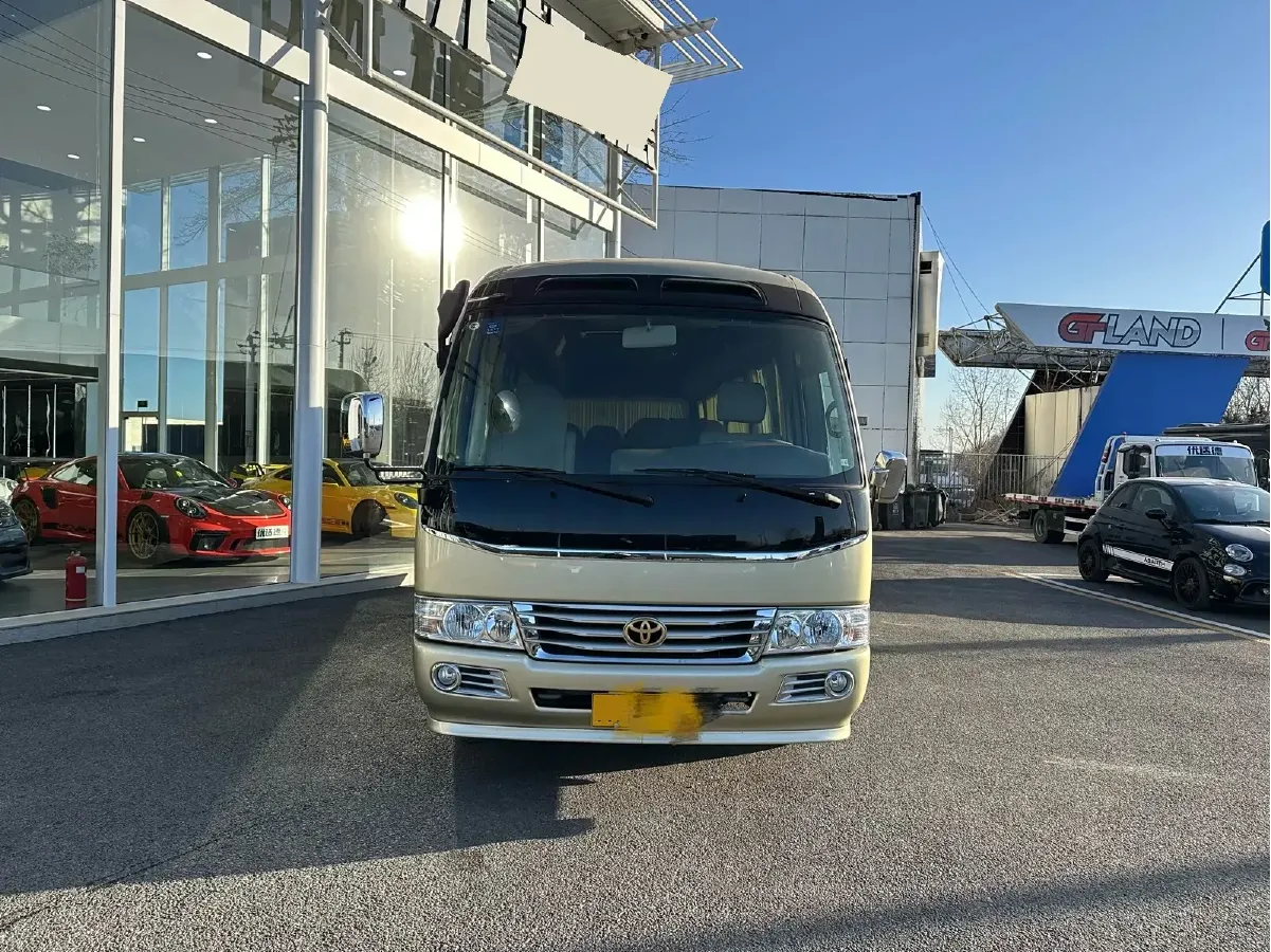2015 Toyota Coaster 4.0L 232HP V6 5MT,autocango,china used car exporter,china ev exporter,chinese used car exporter,chinese used ev exporter