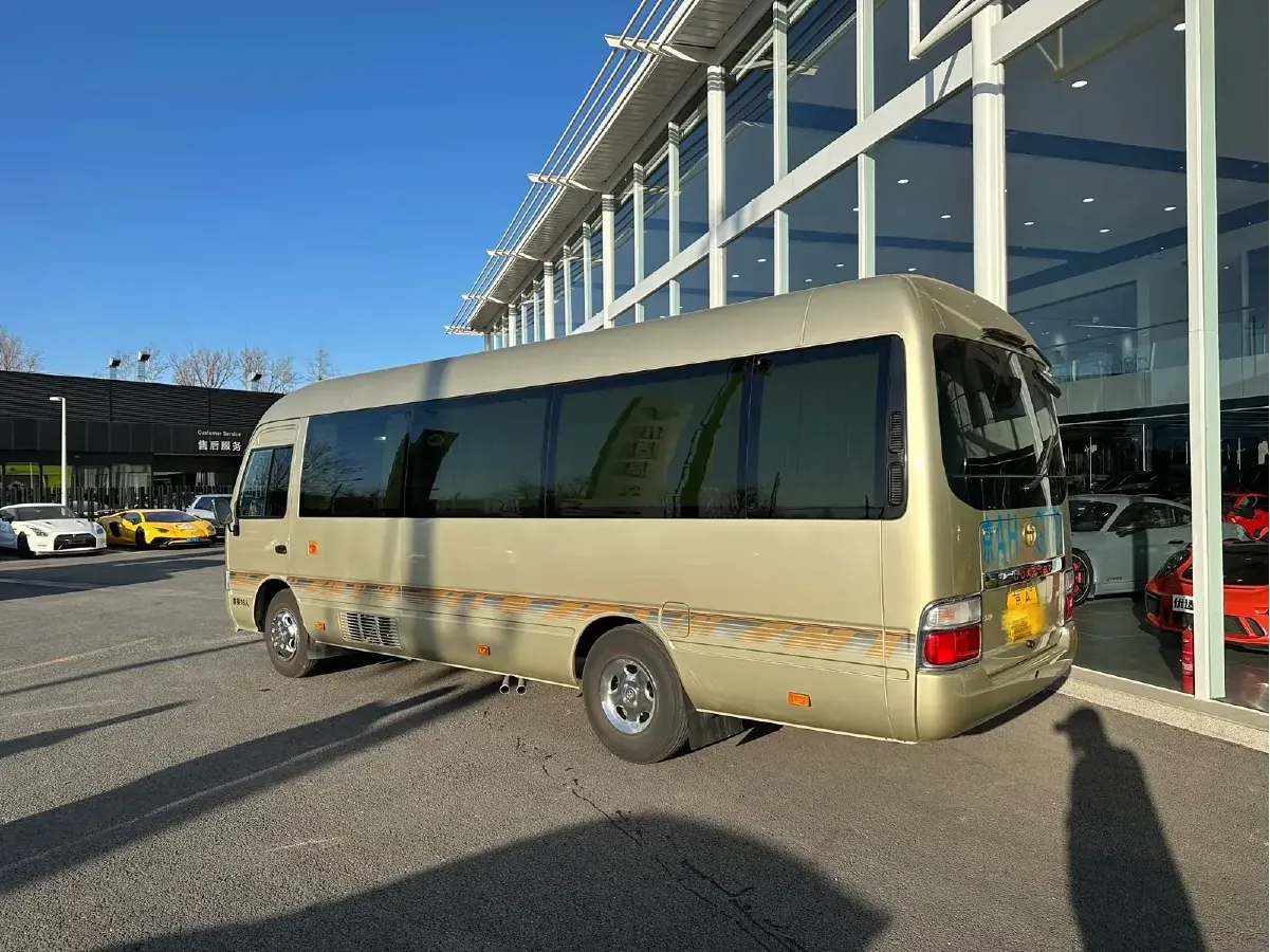 2015 Toyota Coaster 4.0L 232HP V6 5MT,autocango,china used car exporter,china ev exporter,chinese used car exporter,chinese used ev exporter