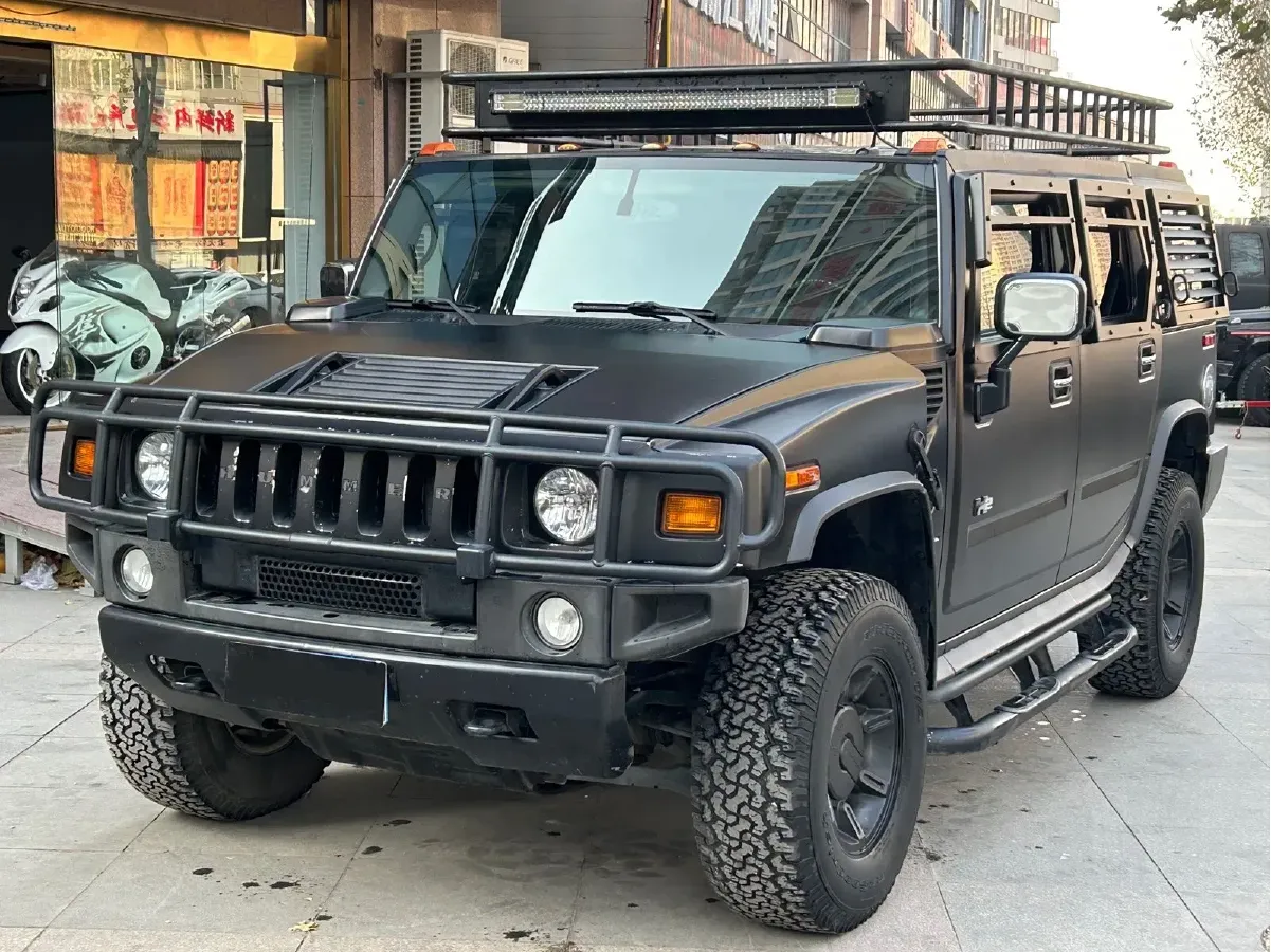 2004 Hummer H2 6.0L 398HP V8 4AT,autocango,china used car exporter,china ev exporter,chinese used car exporter,chinese used ev exporter