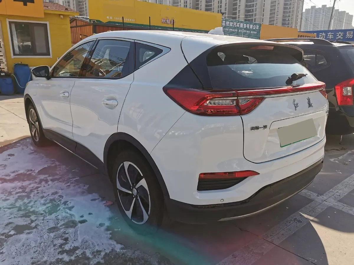 2019 HongQi E-HS3 BEV 52.5KWH,autocango,china used car exporter,china ev exporter,chinese used car exporter,chinese used ev exporter