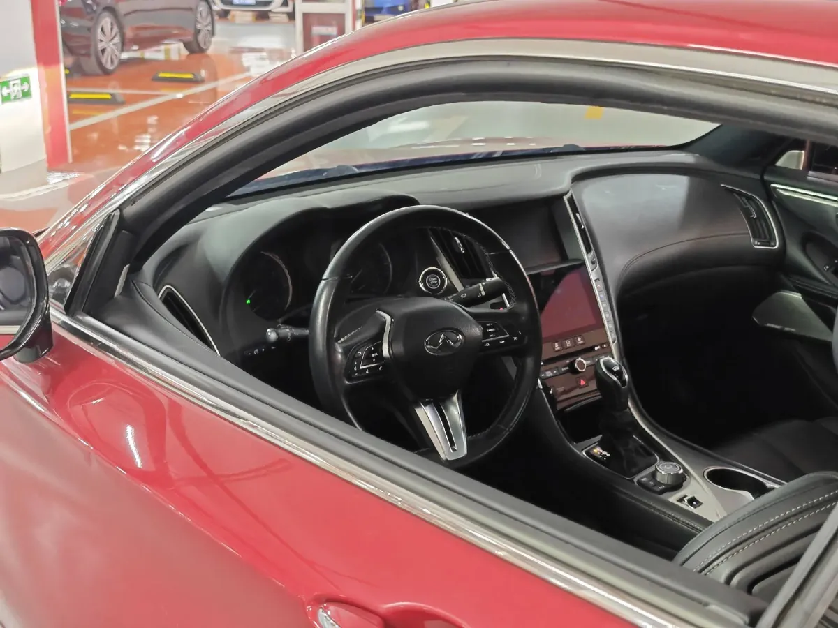 2017 Infiniti Q60 2.0T 211HP L4 7AT,autocango,china used car exporter,china ev exporter,chinese used car exporter,chinese used ev exporter