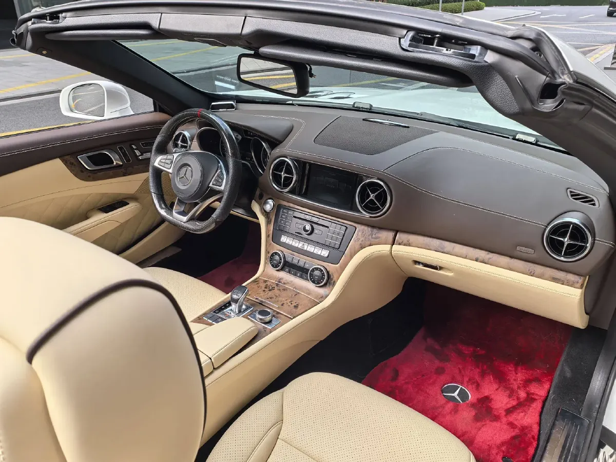 2017 Mercedes-Benz SL Class 3.0T 367HP V6 9AT,autocango,china used car exporter,china ev exporter,chinese used car exporter,chinese used ev exporter