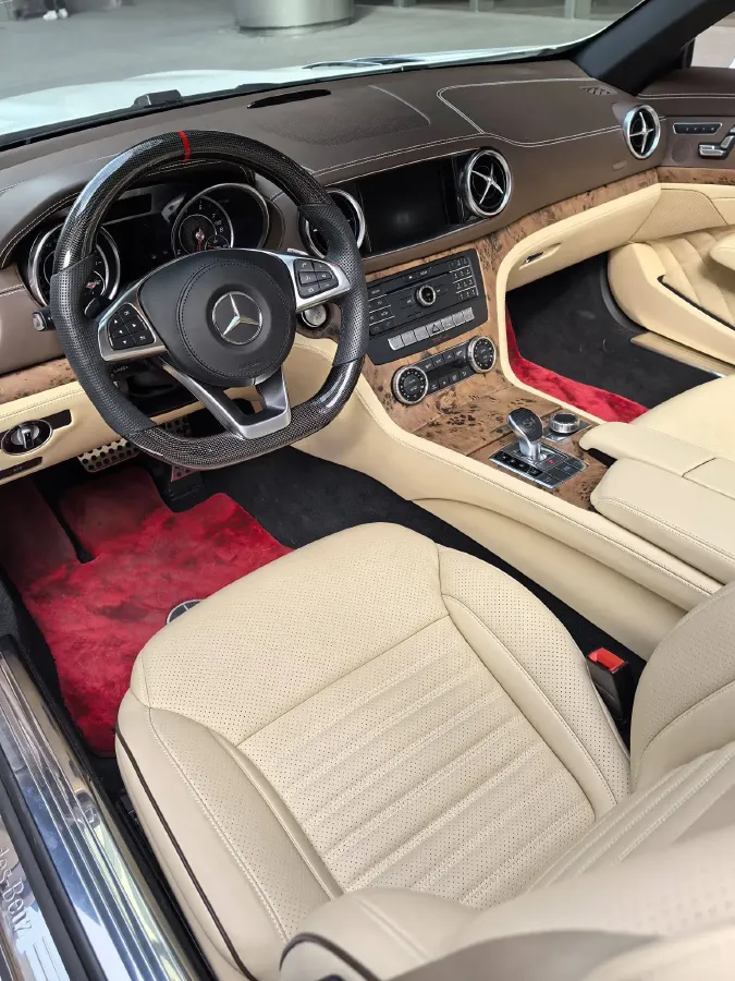 2017 Mercedes-Benz SL Class 3.0T 367HP V6 9AT,autocango,china used car exporter,china ev exporter,chinese used car exporter,chinese used ev exporter