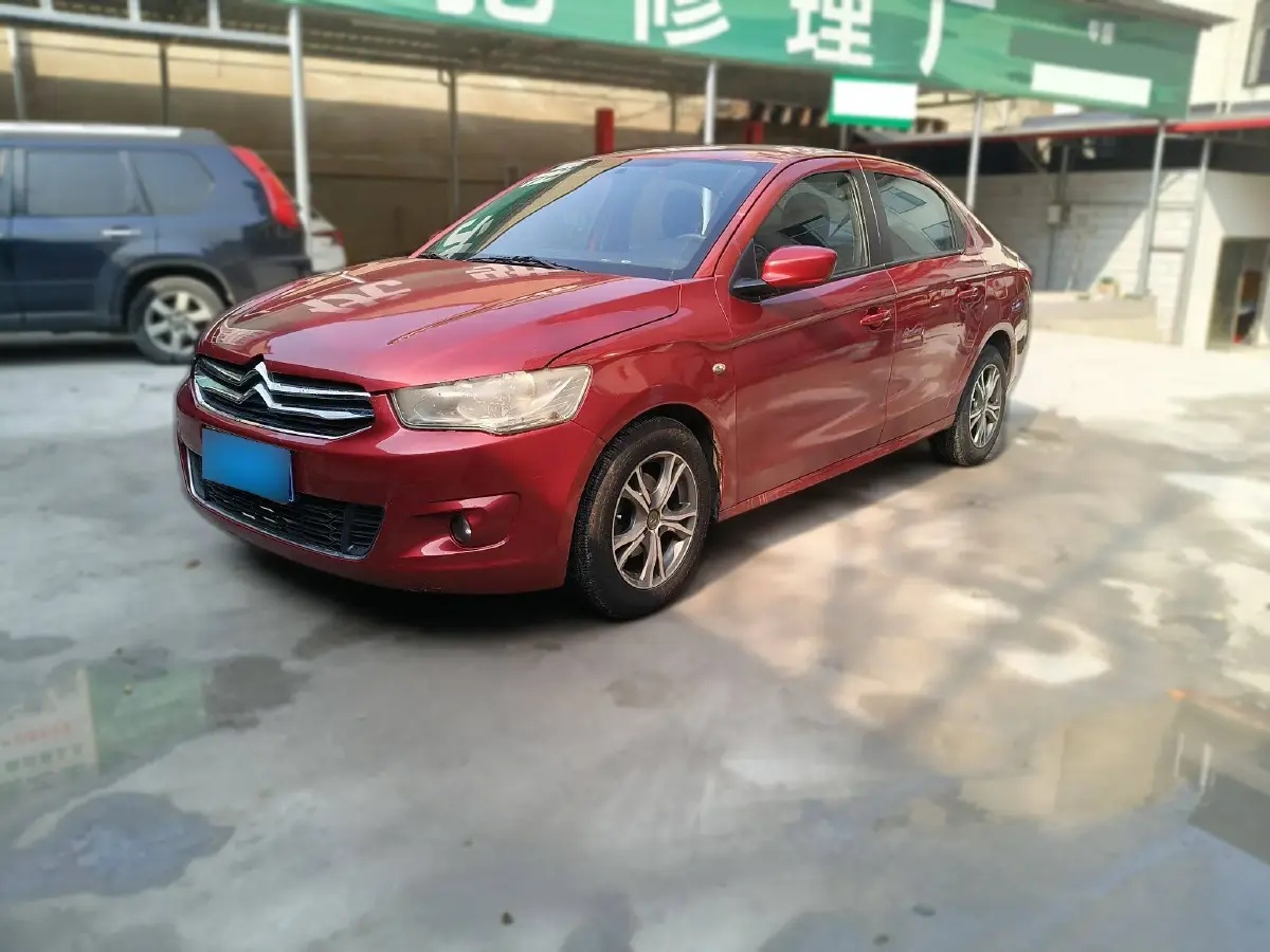 2014 Citroen Elysee 1.6L 117HP L4 5MT