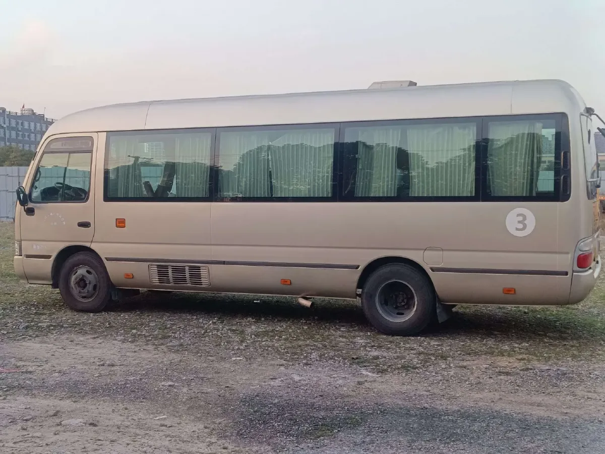 2007 Toyota Coaster 2.7L 147HP L4 5MT,autocango,china used car exporter,china ev exporter,chinese used car exporter,chinese used ev exporter
