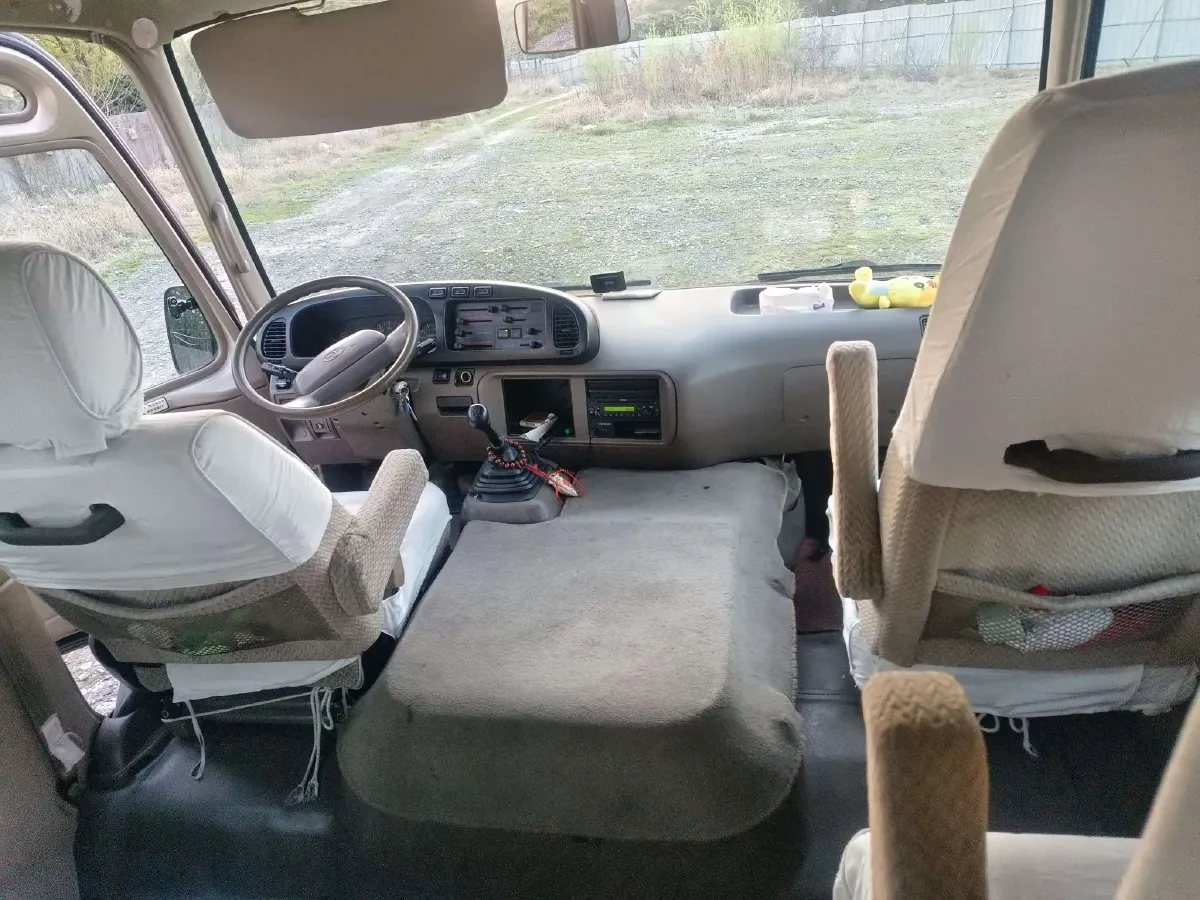 2007 Toyota Coaster 2.7L 147HP L4 5MT,autocango,china used car exporter,china ev exporter,chinese used car exporter,chinese used ev exporter