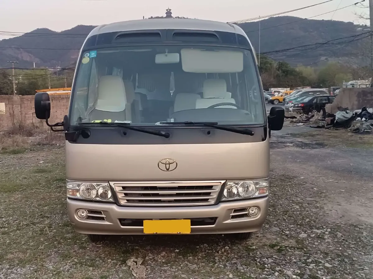 2007 Toyota Coaster 2.7L 147HP L4 5MT,autocango,china used car exporter,china ev exporter,chinese used car exporter,chinese used ev exporter