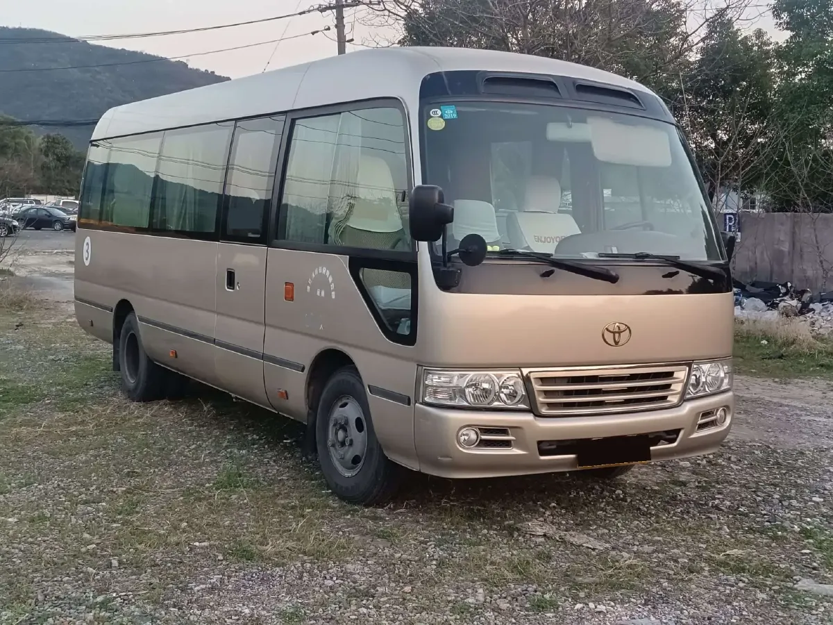2007 Toyota Coaster 2.7L 147HP L4 5MT,autocango,china used car exporter,china ev exporter,chinese used car exporter,chinese used ev exporter