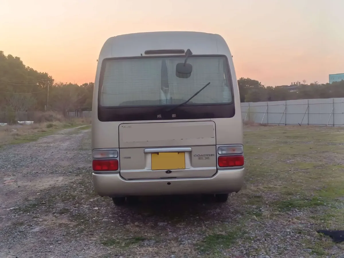 2007 Toyota Coaster 2.7L 147HP L4 5MT,autocango,china used car exporter,china ev exporter,chinese used car exporter,chinese used ev exporter