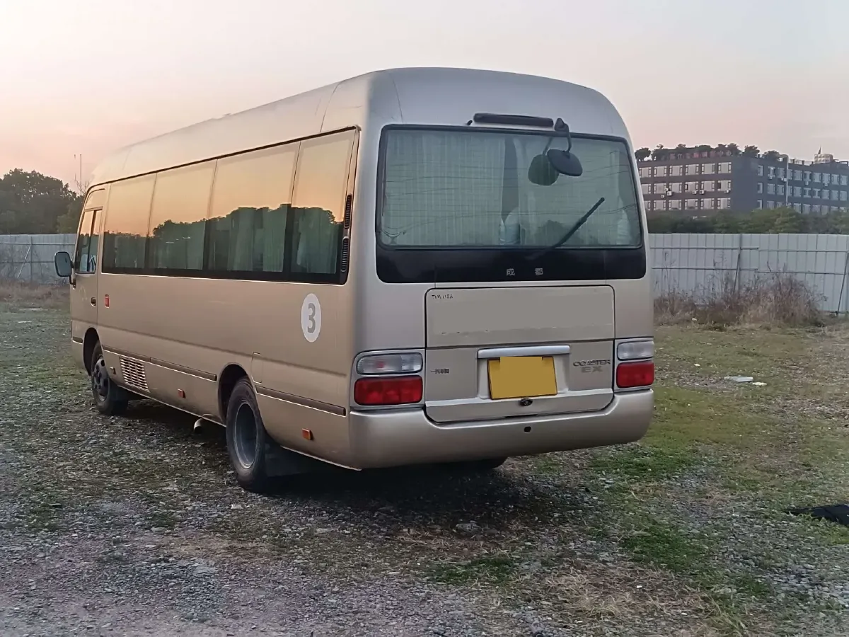 2007 Toyota Coaster 2.7L 147HP L4 5MT,autocango,china used car exporter,china ev exporter,chinese used car exporter,chinese used ev exporter