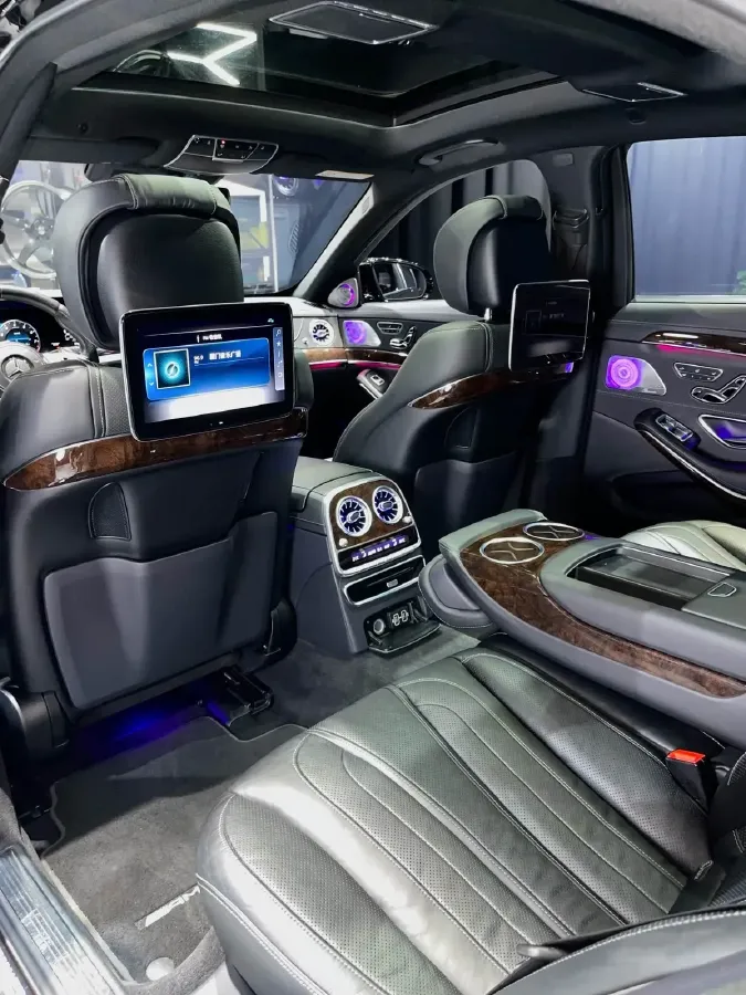 2018 Mercedes-Benz S AMG 4.0T 612HP V8 9AT,autocango,china used car exporter,china ev exporter,chinese used car exporter,chinese used ev exporter