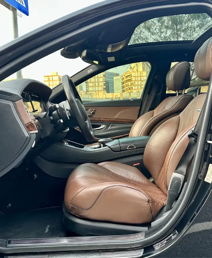 2015 Mercedes-Benz S AMG 5.5T 585HP V8 7AT,autocango,china used car exporter,china ev exporter,chinese used car exporter,chinese used ev exporter