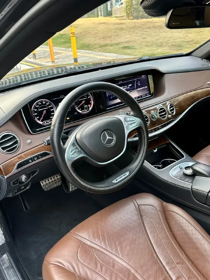 2015 Mercedes-Benz S AMG 5.5T 585HP V8 7AT,autocango,china used car exporter,china ev exporter,chinese used car exporter,chinese used ev exporter