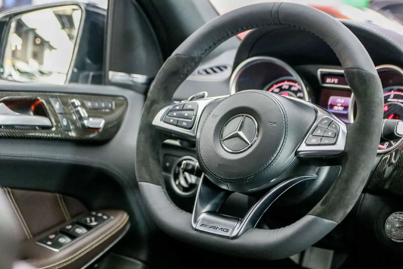 2017 Mercedes-Benz GLS AMG 5.5T 585HP V8 7AT,autocango,china used car exporter,china ev exporter,chinese used car exporter,chinese used ev exporter