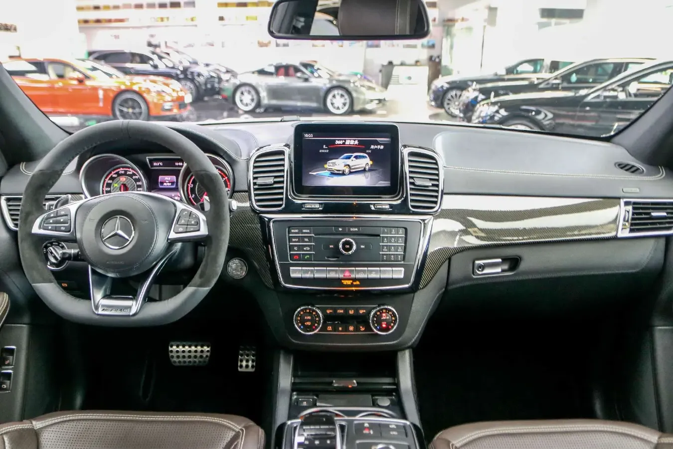 2017 Mercedes-Benz GLS AMG 5.5T 585HP V8 7AT,autocango,china used car exporter,china ev exporter,chinese used car exporter,chinese used ev exporter