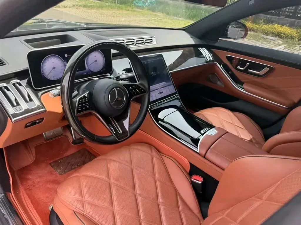 2022 Mercedes-Benz Maybach S Class 3.0T 367HP L6 9AT,autocango,china used car exporter,china ev exporter,chinese used car exporter,chinese used ev exporter