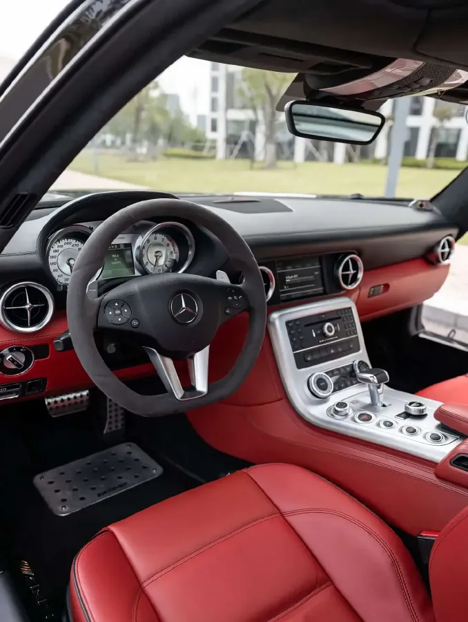 2011 Mercedes-Benz SLS AMG 6.2L 571HP V8 7DCT,autocango,china used car exporter,china ev exporter,chinese used car exporter,chinese used ev exporter