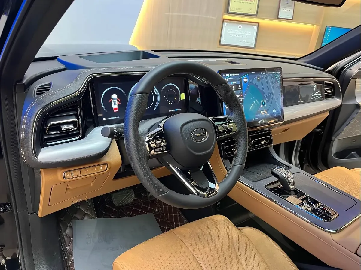 2024 GAC Trumpchi ES9 2.0T 190HP L4 2DHT PHEV 25.57KWH,autocango,china used car exporter,china ev exporter,chinese used car exporter,chinese used ev exporter