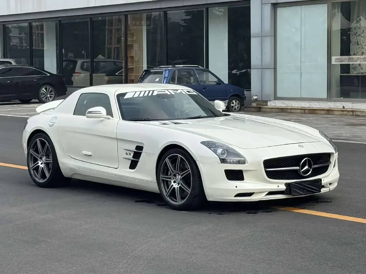 2011 Mercedes-Benz SLS AMG 6.2L 571HP V8 7DCT,autocango,china used car exporter,china ev exporter,chinese used car exporter,chinese used ev exporter