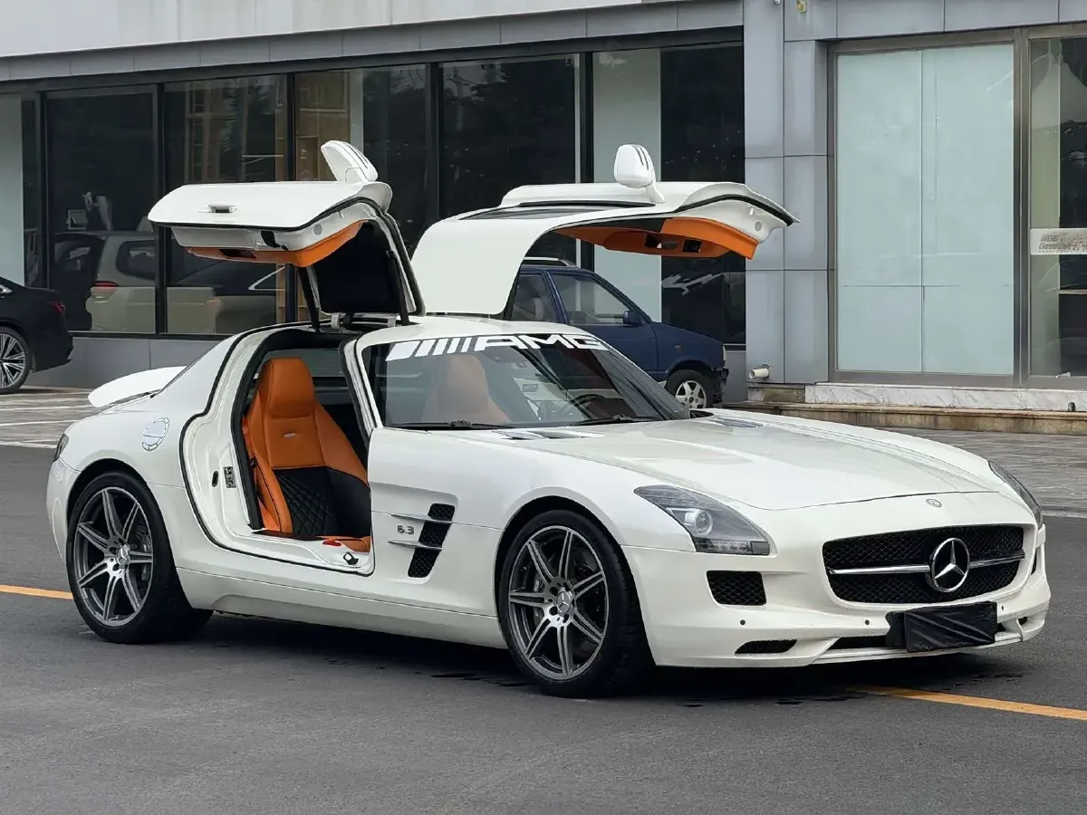 2011 Mercedes-Benz SLS AMG 6.2L 571HP V8 7DCT,autocango,china used car exporter,china ev exporter,chinese used car exporter,chinese used ev exporter