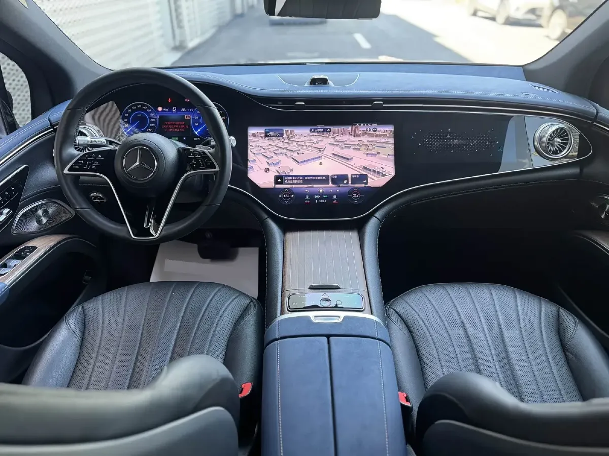 2023 Mercedes-Benz EQS SUV BEV 111.8KWH,autocango,china used car exporter,china ev exporter,chinese used car exporter,chinese used ev exporter