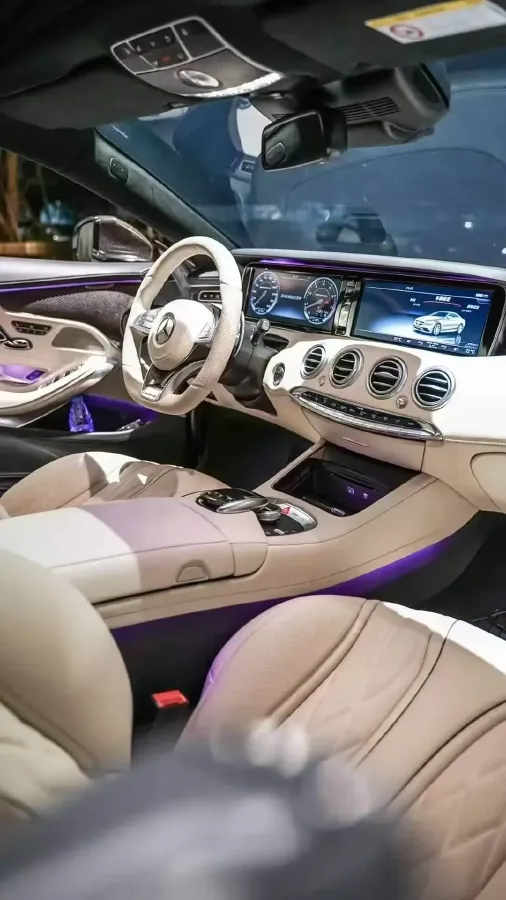 2015 Mercedes-Benz S AMG 5.5T 585HP V8 7AT,autocango,china used car exporter,china ev exporter,chinese used car exporter,chinese used ev exporter